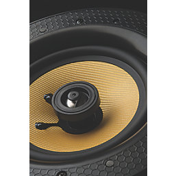 Lithe Audio 9" 50W RMS Wireless Bluetooth Ceiling Speaker Kit 10m White Grille 2 Piece Set