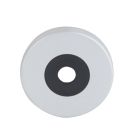 Smith & Locke Fire Rated Pull Handle Roses Satin Aluminium 50mm 2 Pack