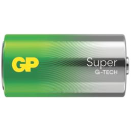 GP Batteries Super C 1.5V Alkaline Batteries 4 Pack