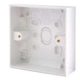 British General 900 Series 1-Gang Surface Pattress  Back Boxes 27mm 5 Pack