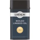 Liberon 1Ltr Clear Natural Solvent-Based Interior Wood Linseed Oil