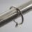 Renaissance Brushed Nickel Curtain Pole 28/25mm x 120-210cm