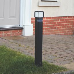 Brackenheath iSpot Bollard Indoor & Outdoor Black PIR & Photocell Sensor Module 180°