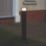 Brackenheath iSpot Bollard Indoor & Outdoor Black PIR & Photocell Sensor Module 180°