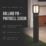 Brackenheath iSpot Bollard Indoor & Outdoor Black PIR & Photocell Sensor Module 180°