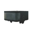 Brackenheath iSpot Bollard Indoor & Outdoor Black PIR & Photocell Sensor Module 180°