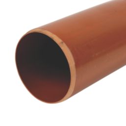 FloPlast Push-Fit 87.5° Plain-End Long Radius Bend 110mm