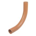 FloPlast Push-Fit 87.5° Plain-End Long Radius Bend 110mm