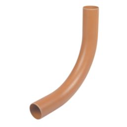 FloPlast Push-Fit 87.5° Plain-End Long Radius Bend 110mm