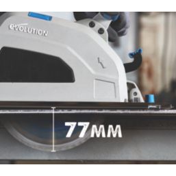 Evolution r165ccsl 1200w 165mm electric circular saw discount 230v