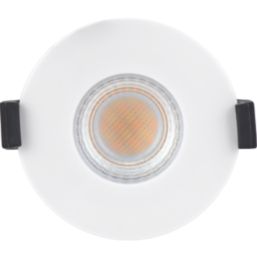 Luceco FType Mk 2 Flat Fixed  Fire Rated LED Downlight Dim to Warm & CCT White 4-6W 675/690lm