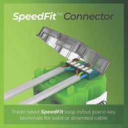 Luceco FType Mk 2 Flat Fixed  Fire Rated LED Downlight Dim to Warm & CCT White 4-6W 675/690lm