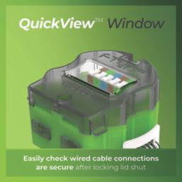 Luceco FType Mk 2 Flat Fixed  Fire Rated LED Downlight Dim to Warm & CCT White 4-6W 675/690lm