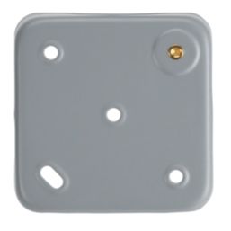 Contactum  1-Gang Metal-Clad  Back Box 37mm