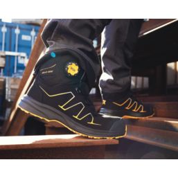 Solid Gear Reckon Size 9  Black Water-Resistant  Safety Boots