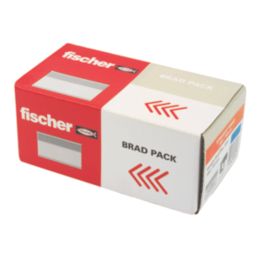 Fischer Galvanised Straight Brad Nails 16ga x 50mm 2000 Pack