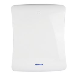 Vent-Axia 427479 100mm (4") Centrifugal Bathroom Extractor Fan with Humidistat & Timer White 240V