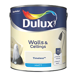 Dulux  Matt Timeless Emulsion Paint 2.5Ltr