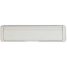 Fab & Fix Nu Mail 68 Letter Plate 40-80 White 310mm x 68mm
