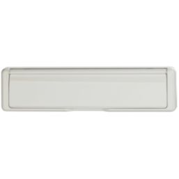 Fab & Fix Nu Mail 68 Letter Plate 40-80 White 310mm x 68mm