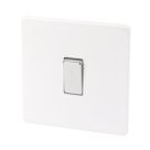 Varilight  10AX 1-Gang 2-Way Light Switch  Ice White
