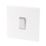 Varilight  10AX 1-Gang 2-Way Light Switch  Ice White