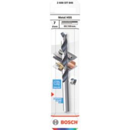 Bosch PointTeQ Straight Shank Metal Drill Bit 7mm x 109mm