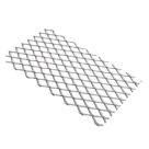 Essentials Stretched Perforated Protective Door Plate Steel 500mm x 1000mm x 0.5mm