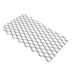 Essentials Stretched Perforated Protective Door Plate Steel 500mm x 1000mm x 0.5mm