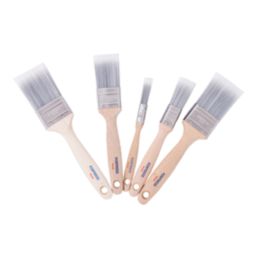 Fortress Trade Flat Paint Brush Set 5 Pieces