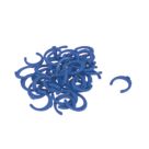 FloPlast FloFit+ Plastic Collet Clips Blue 15mm 50 Pack