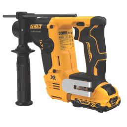 DeWalt DCH072L2-GB 1.9kg 12V 2 x 3.0Ah Li-Ion XR Brushless Cordless Ultra-Compact SDS Plus Drill