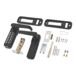 Smith & Locke  Push-Button Lock w/ Handles  37.5mm Black