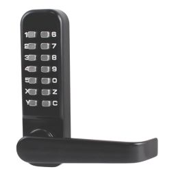 Smith & Locke  Push-Button Lock w/ Handles  37.5mm Black