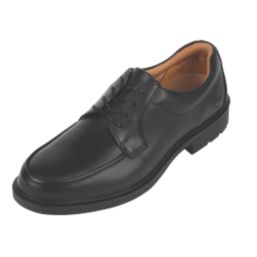 City Knights Derby Tie Size 6  Black  Steel Toe Cap  Safety Shoes