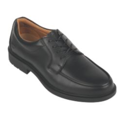 City Knights Derby Tie Size 6  Black  Steel Toe Cap  Safety Shoes