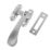 Smith & Locke Left or Right-Handed Victorian Casement Fastener Satin Chrome