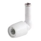 Hep2O  Plastic Push-Fit Equal 90° Stem Elbow 15mm
