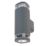 Zink EOS Outdoor Up & Down Wall Light Anthracite