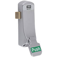 Union J-CE854EL-SIL Exisafe Single Push Pad for Timber Doors