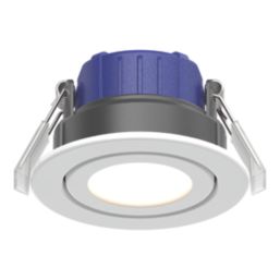 LAP Chaac Tilt  Fire Rated LED Downlight White 5.5W 600lm