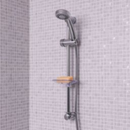 ETAL Pod Slide Rail Shower Kit Chrome