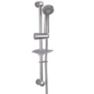 ETAL Pod Slide Rail Shower Kit Chrome