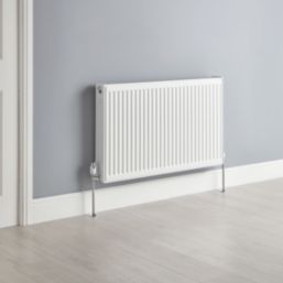 Flomasta 600mm x 1000mm 5832BTU White Type 22 Convector Radiator