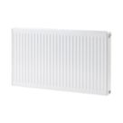 Flomasta 600mm x 1000mm 5832BTU White Type 22 Convector Radiator