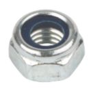 Easyfix BZP Steel Nylon Lock Nuts M12 50 Pack