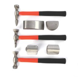Hilka Pro-Craft  Vehicle Panel Beating Kit 7 Piece Set