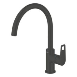 Grohe Start Cumbria Single Lever Kitchen Sink Mixer Tap Matt Black