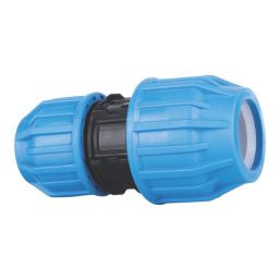 Flomasta  MDPE Reducing Straight Coupler 32mm x 25mm