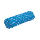 Essentials Braided Rope Blue/White 12mm x 20m